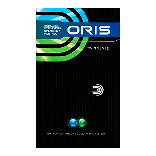 Сигареты Oris Twin Sense Spearmint Menthol King Size